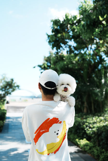 Banana Hug Pup Tee